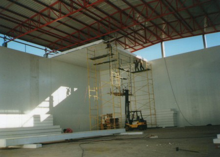 Construcción de galpón